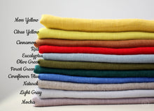 Load image into Gallery viewer, Linen Tea Towel - Softened Kitchen Dishcloth