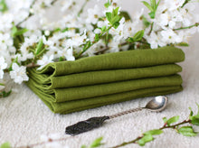 Load image into Gallery viewer, Linen Tea Towel - Softened Kitchen Dishcloth