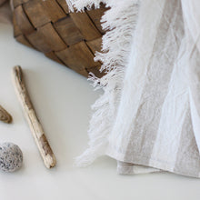 Load image into Gallery viewer, Linen Beach Blanket