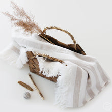 Load image into Gallery viewer, Linen Beach Blanket
