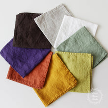 Load image into Gallery viewer, linen napkins, soft napkins, cloth napkins, natural napkins