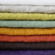Load image into Gallery viewer, linen napkins, cloth napkins, colorful napkins, natural napkins, table linens
