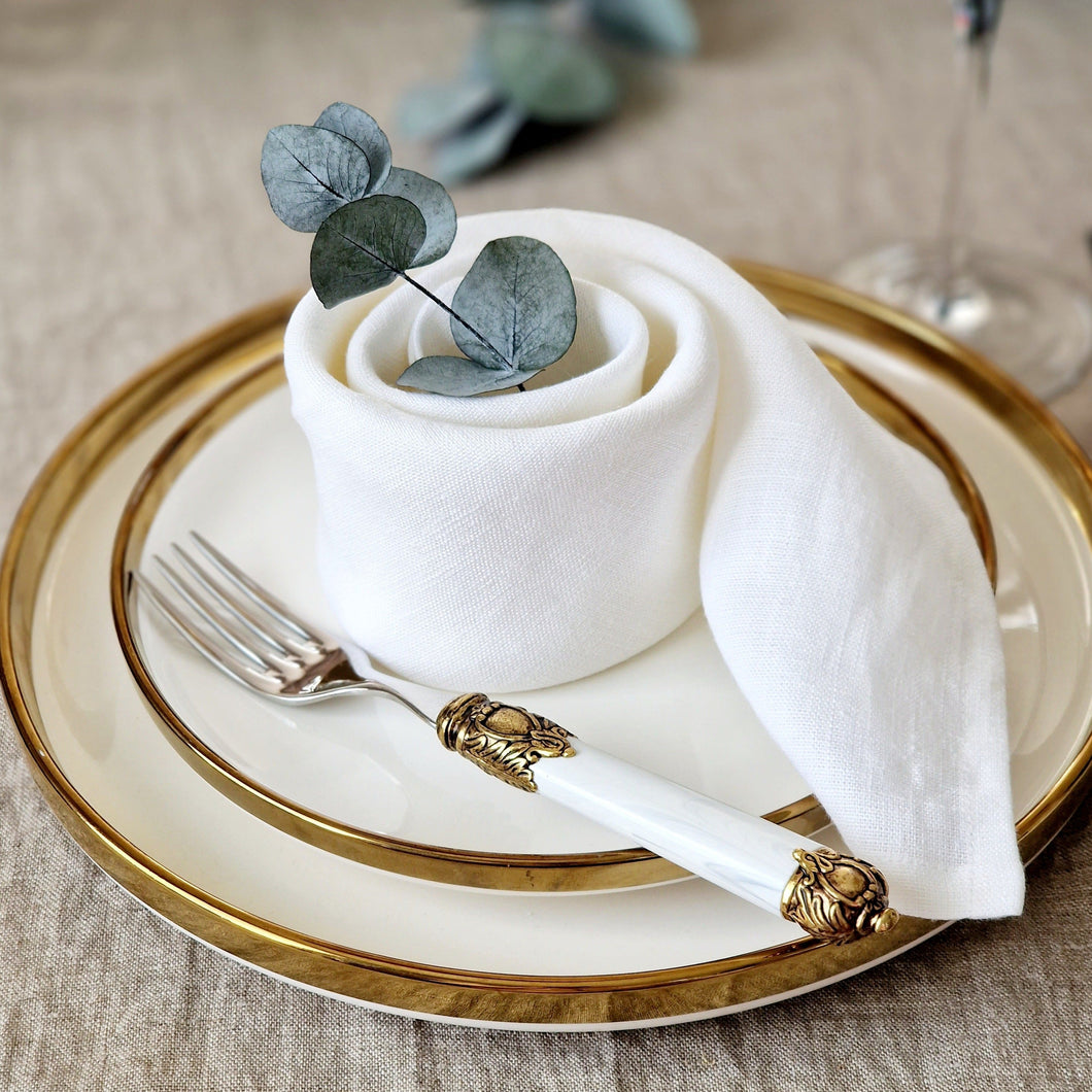 Linen Napkins for Wedding - Soft Rustic Cloth Napkins - Linen Napkins for restaurants