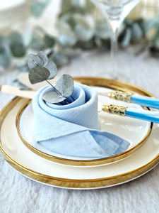 Linen Napkins for Wedding - Soft Rustic Cloth Napkins