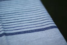Load image into Gallery viewer, Striped Linen Tablecloth - French Style Heavy Weight Table Cloth