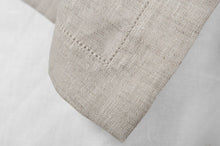 Load image into Gallery viewer, Natural Linen Tablecloth with Hemstitch