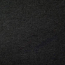 Load image into Gallery viewer, Black Linen Fabric - Stonewashed