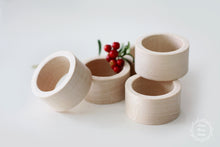 Load image into Gallery viewer, Wooden Napkin Rings
