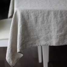 Charger l&#39;image dans la galerie, table linens, linen tablecloth, linen tab;e cloth, wide tablecloth, natural tablecloth