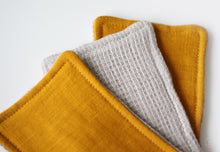 Load image into Gallery viewer, Washable Reusable Kitchen Sponge - Striped Organic 100% Linen Unsponge