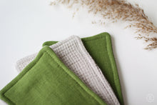 Load image into Gallery viewer, 100% Linen Sponge for Zero Waste Kitchen - Washable Reusable Organic Unsponge