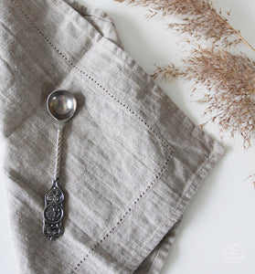 Softened Linen Napkins with Hemstitch