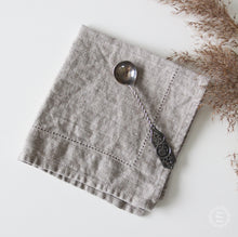 Load image into Gallery viewer, Softened Linen Napkins with Hemstitch
